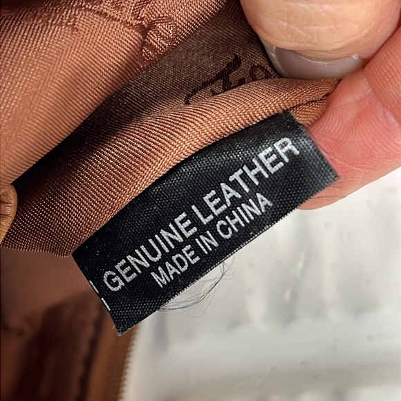 FOSSIL 1954 PATCHWORK GENUINE LEATHER HOBO SHOULDER BAG WOVEN STRAP - Picture 11 of 16